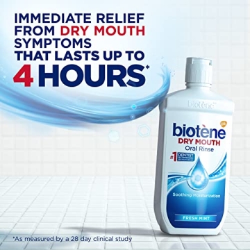 Biotène Oral Rinse for Dry Mouth and Fresh Breath, 33.8 fl oz