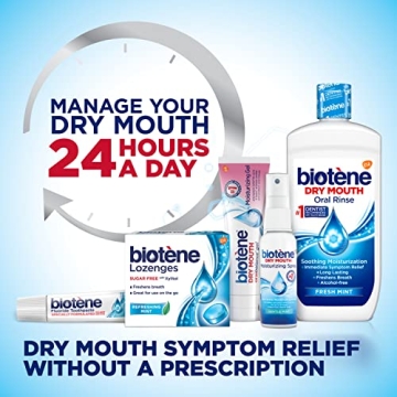 Biotène Oral Rinse for Dry Mouth and Fresh Breath, 33.8 fl oz