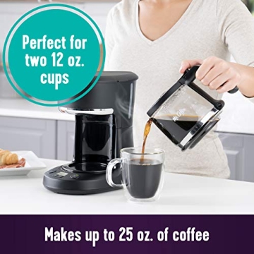 Mr Coffee 5 Cup Programmable Coffee Maker Auto Pause Compact