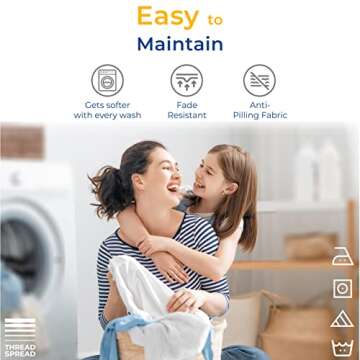 THREAD SPREAD Pinch Pleated 3 Piece Duvet Cover Set 100% Egyptian Cotton 600 Thread Count with Zipper & Corner Ties Tuffed Pattern Decorative (King, White)