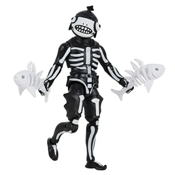 FORTNITE Skull Squad 4-Inch Action Figures with Weapons