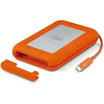LaCie Rugged Portable Hard Drive 2TB - Thunderbolt USB 3.0