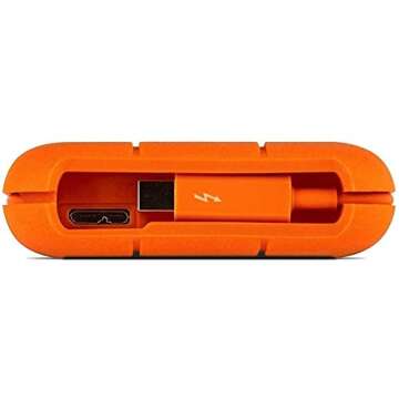 LaCie Rugged Portable Hard Drive 2TB - Thunderbolt USB 3.0
