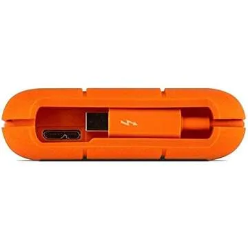 LaCie Rugged Portable Hard Drive 2TB - Thunderbolt USB 3.0