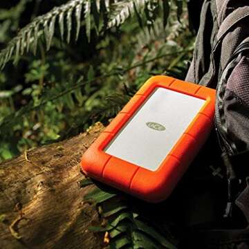 LaCie Rugged Portable Hard Drive 2TB - Thunderbolt USB 3.0