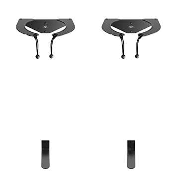 Koova Golf Bag Storage Rack for Garage | Fits Any Golf Club Bags and most Golf Travel Bags | Wall Mount Golf Storage Organizer for Garage and Storage Sheds | Garage Hanging Storage Rack | Easy Install