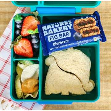 Nature's Bakery Blueberry Fig Bars, 2 Oz, 6 Ct