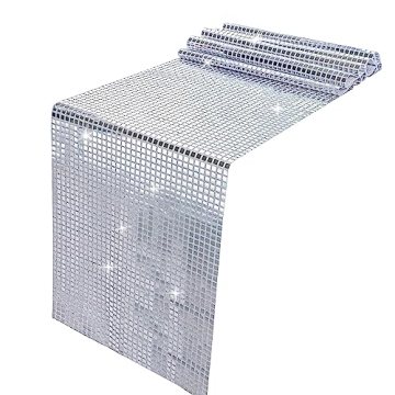 Snowkingdom 13 x 72 Inches Glitter Disco Party Table Runner Mirror Silver Runner Retro 70s 80s Theme...