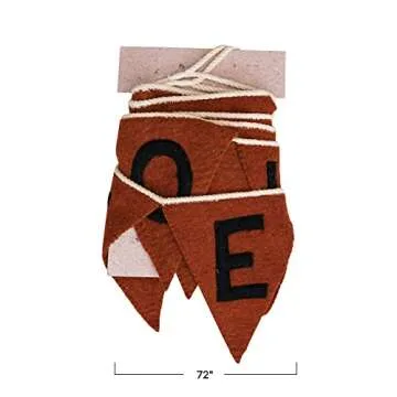 Colorful Handmade Halloween Pennant Banner for Festive Decor