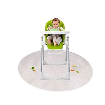Loodial Waterproof Floor Splat Mat for High Chair