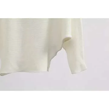 EDSTAR Women's Boat Neck Batwing Winter Sweater