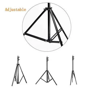 MOUNTDOG Portable 10ft Photography Light Stand for Everyone