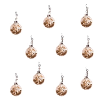 Dorinta Handmade Rescued Antique Bible Glass Tree Decor & Christmas Ornaments with Silver Cross - Ha...