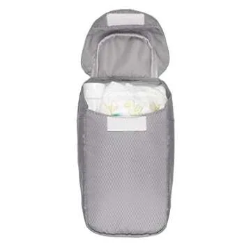 OXO Tot On-The-Go Wipes Dispenser with Diaper Pouch, Gray