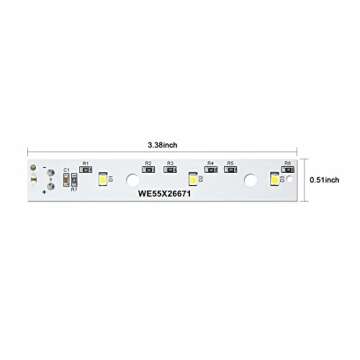 Energy Efficient WR55X26671 LED Light for GE Refrigerators