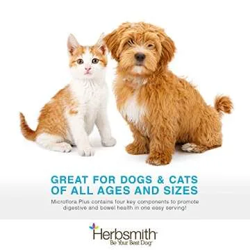 Herbsmith Microflora Plus Digestive Aid for Dogs