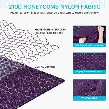 Gonex 40L Packable Travel Duffle Bag for Boarding Airline, Lightweight Foldable Gym Duffle Water Rep...