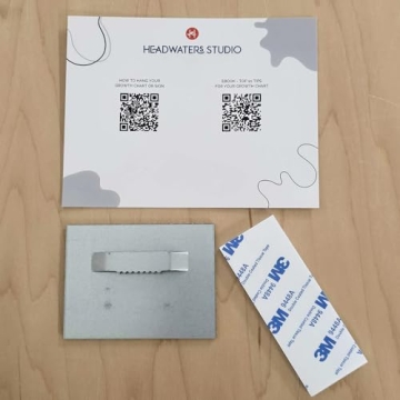 Boho Wooden Growth Chart for Kids - Stylish Height Wall Decor