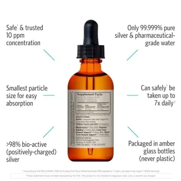 Sovereign Silver Bio-Active Colloidal Silver Liquid 2oz