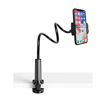 Flexible Gooseneck Phone Holder for Desk & Bed