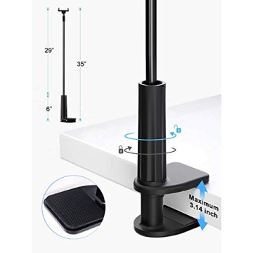 Flexible Gooseneck Phone Holder for Desk & Bed