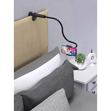 Flexible Gooseneck Phone Holder for Desk & Bed