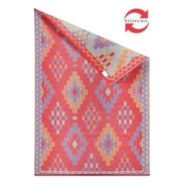 Lush Ambience Outdoor Rug - Waterproof & Reversible 3X5 ft