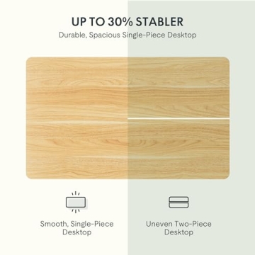 FLEXISPOT Electric Adjustable Height Standing Desk for Home