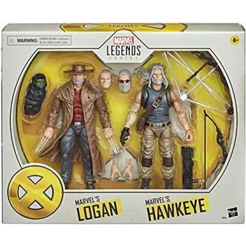 Marvel Hasbro X-Men Series 6-inch Collectible Hawkeye Logan Action Figure Toys, Ages 4 and Up