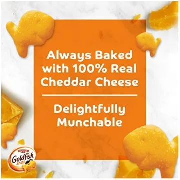 Goldfish Cheddar Cheese Crackers 1 oz Snack Packs