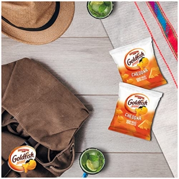 Goldfish Cheddar Cheese Crackers 1 oz Snack Packs