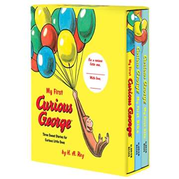 My First Curious George 3-Book Box Set: My First Curious George, Curious George: My First Bike, Curious George: My First Kite