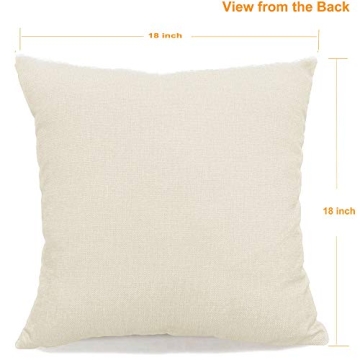 FIBEROMANCE Christmas Pillow Covers - Festive 4 Set