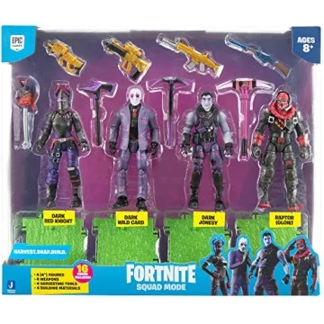 Fortnite Squad Mode 4-Figure Pack - Epic Action Figures