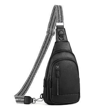 CLUCI Leather Crossbody Bag for Women & Men - Versatile Sling Bag for Travel