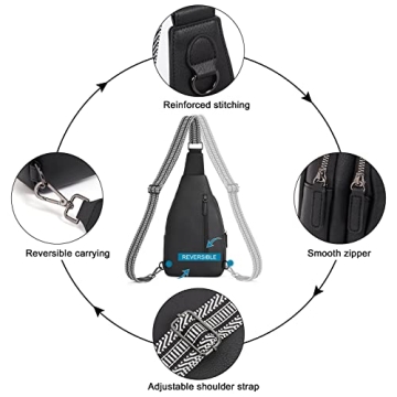 Leather Crossbody Bag - Stylish & Spacious for Travel