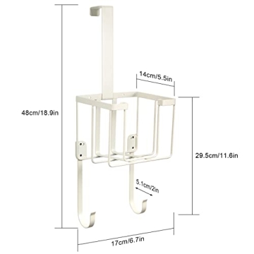 ORLESS Over Door Ironing Board Hanger Laundry Organizer