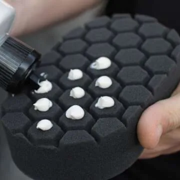 Chemical Guys Hex-Logic Finishing Hand Applicator Pad for Car Care