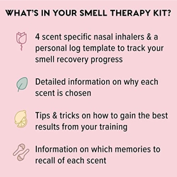 MOXĒ Smell Training Kit 4 Essential Oils Restore Smell