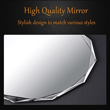 Stylish SNUGACE Frameless Bathroom Vanity Mirror - 30" x 36"