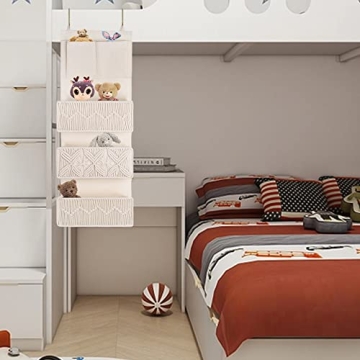 FEILANDUO Boho Over Door Organizer for Nursery & Bath