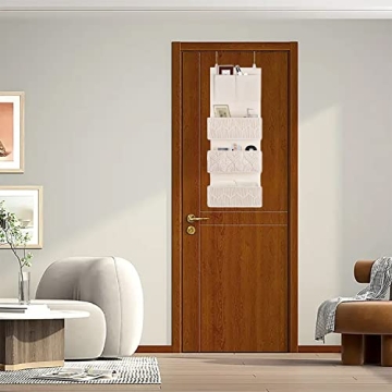 FEILANDUO Boho Over Door Organizer for Nursery & Bath