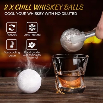 Best Dad Christmas Gifts - 2024 Whiskey Stone Set