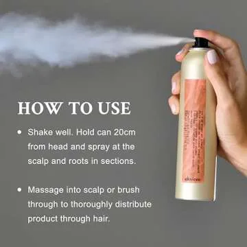 Invisible Dry Shampoo for Clean, Voluminous Hair - Davines
