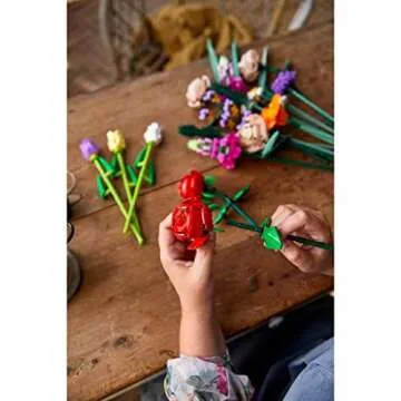 LEGO Icons Flower Bouquet 10280 Creative Kit for Adults
