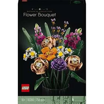 LEGO Icons Flower Bouquet 10280 Creative Kit for Adults