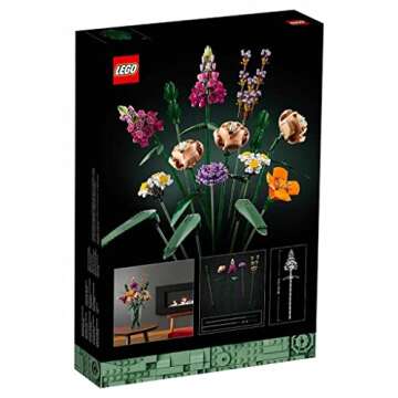 LEGO® Icons Flower Bouquet 10280 Building Kit; A Unique Flower Bouquet Gift and Creative Project for Adults