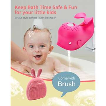 Mandoo Bath Spout Cover for Baby Safety and Fun