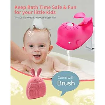 Mandoo Bath Spout Cover for Baby Safety and Fun