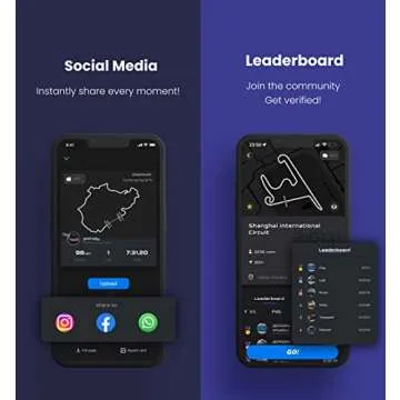 New dragy GPS Based Performance Meter, up to 25Hz GPS Laptimer, Upgraded UBLOX 10th Gen High Performance GPS Module, Trusted by Million Users, USB-C Charging Port (DRG70-C)